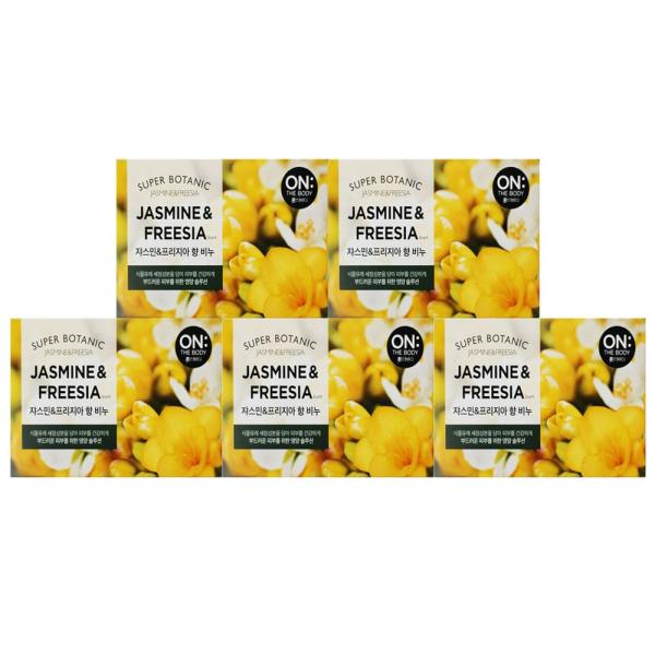 

ON THE BODY Soap 80g - 5ea (Superbocanic Jasmine Freesia Scent) [WA55695_250917]