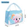 Large Capacity Insulated Lunch Tote - Durable Aluminum Foil Bento Bag for Office Workers