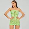 European-American Women's Sexy Mesh Nightwear Skirt 8927