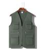 Custom Logo Multi-Pocket Volunteer Vest for Community and Photography Events