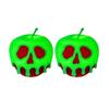 Fruit Skull Figurine Spooky Skull Night Light Gothic Desktop Lamp for Halloween Horror Themed Party Mantel Dining Table Decoration