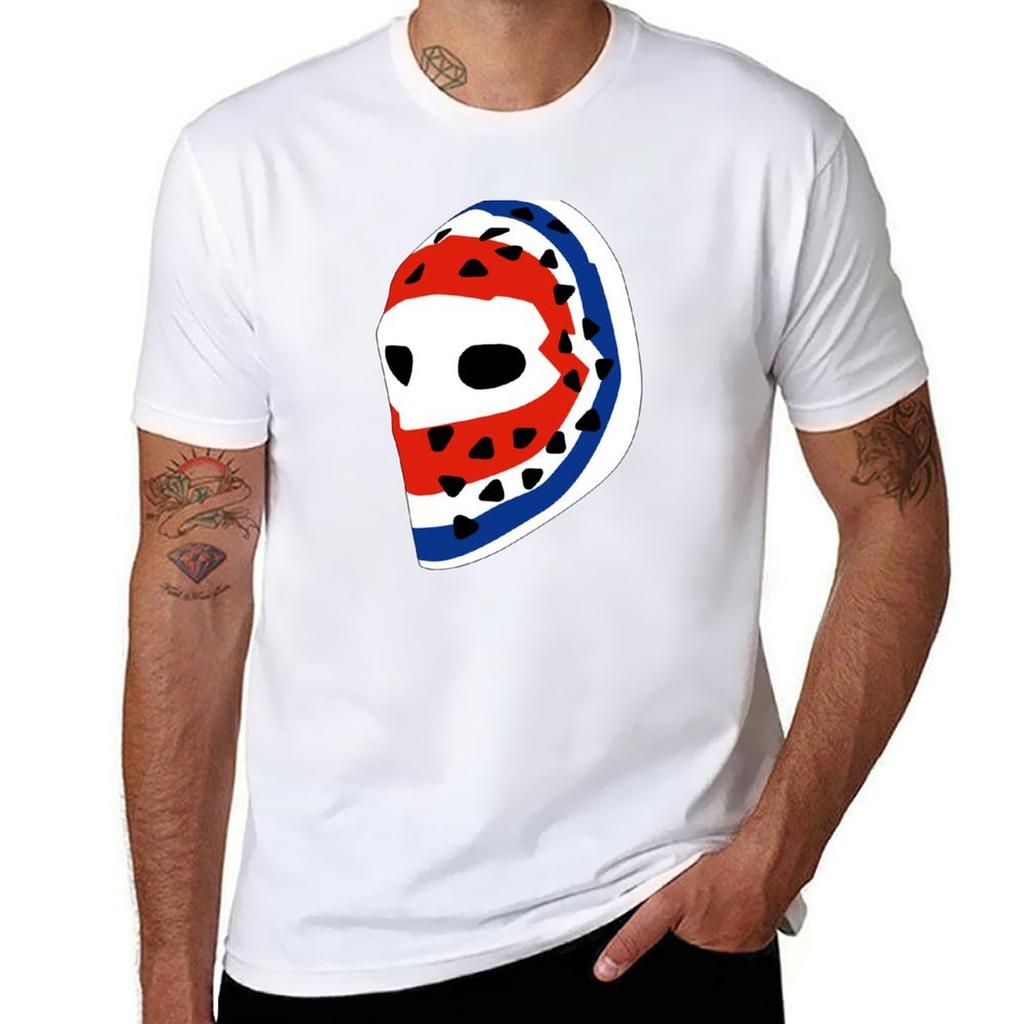 Ken Dryden Mask Tshirt Casual Graphic Print Tee