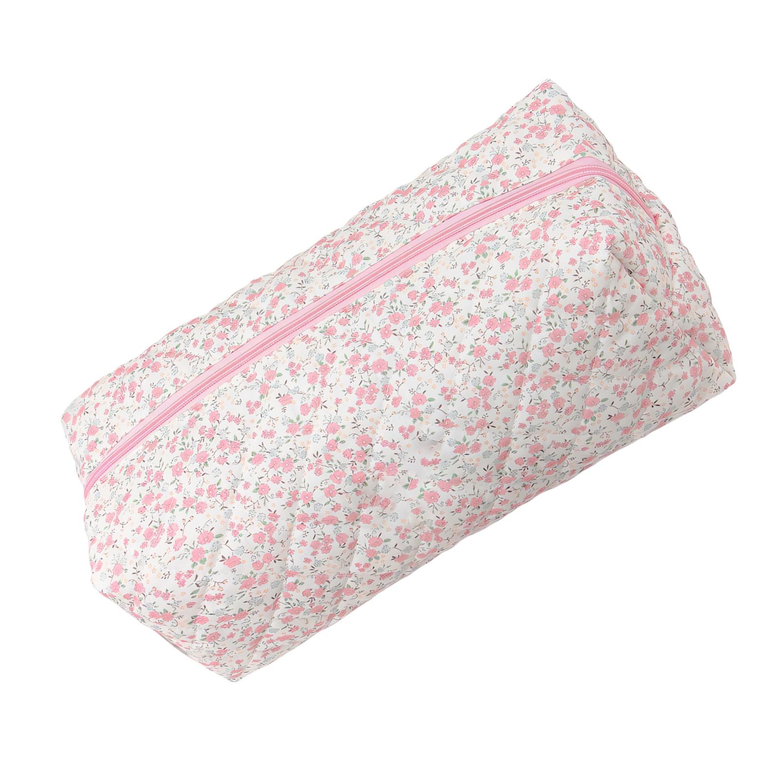 

Adorable Anime Style Floral Cosmetic Pouch Fashion Makeup Bag Storage Pouch Perfect For Girls And Women B
