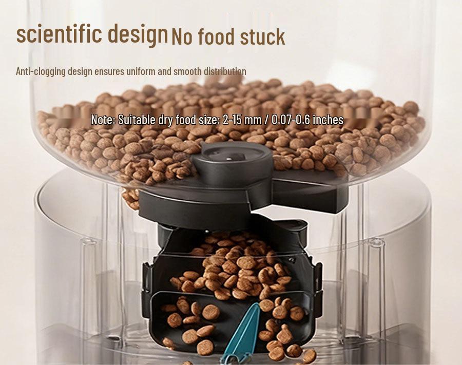 Remote Self-Service Automatic Cat Feeder with Camera – Smart Pet Feeder