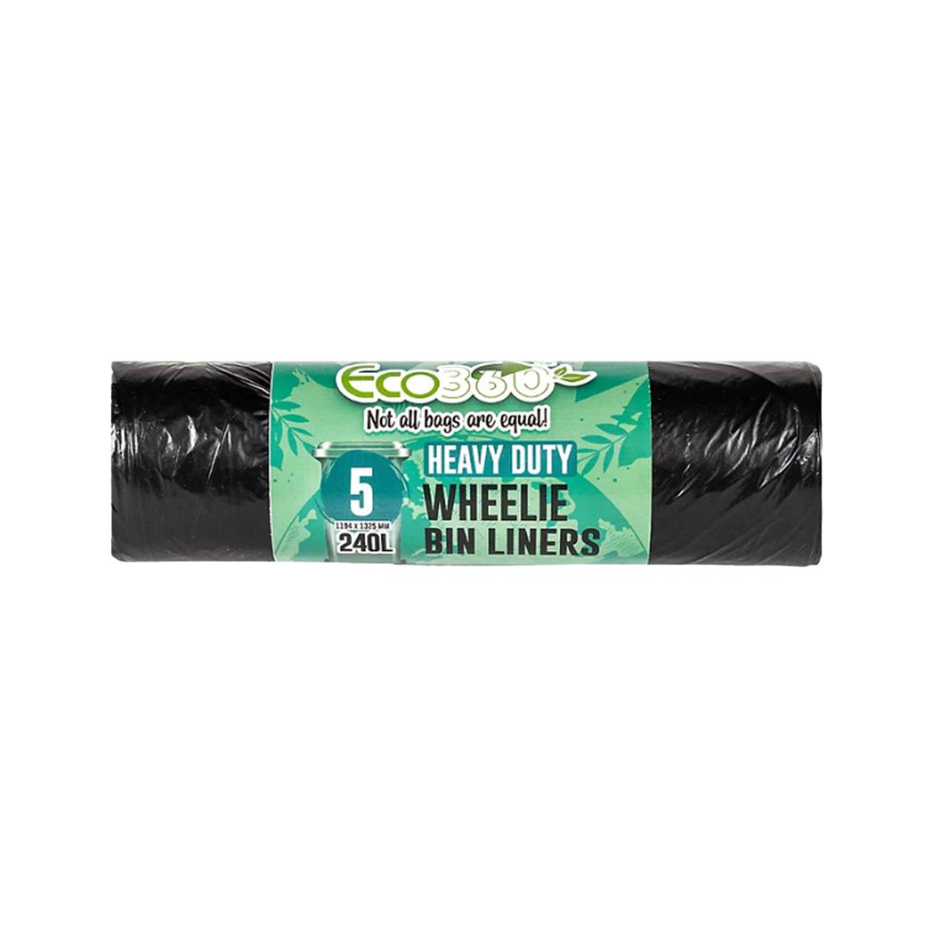 Wheelie Bin Liner 5pk