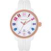 Tendence Gulliver Rainbow 42mm Women's Watch, White Dial, Stainless Steel, Mineral Glass, Quartz Movement, TG930113R [Parallel Import]