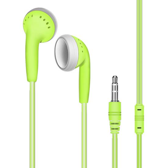 Universal Candy Color 3,5 mm plugg in-ear kablede hodetelefoner for telefon MP3 bærbar PC
