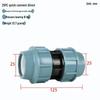 Quick Connect PE Pipe Fittings: Live Joint Tee, Elbow, Ball Valve - No Hot Melt Required