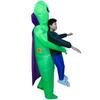 Halloween Alien Inflatable Cloak Costume - Perfect for Horror Festivals & Stage Props