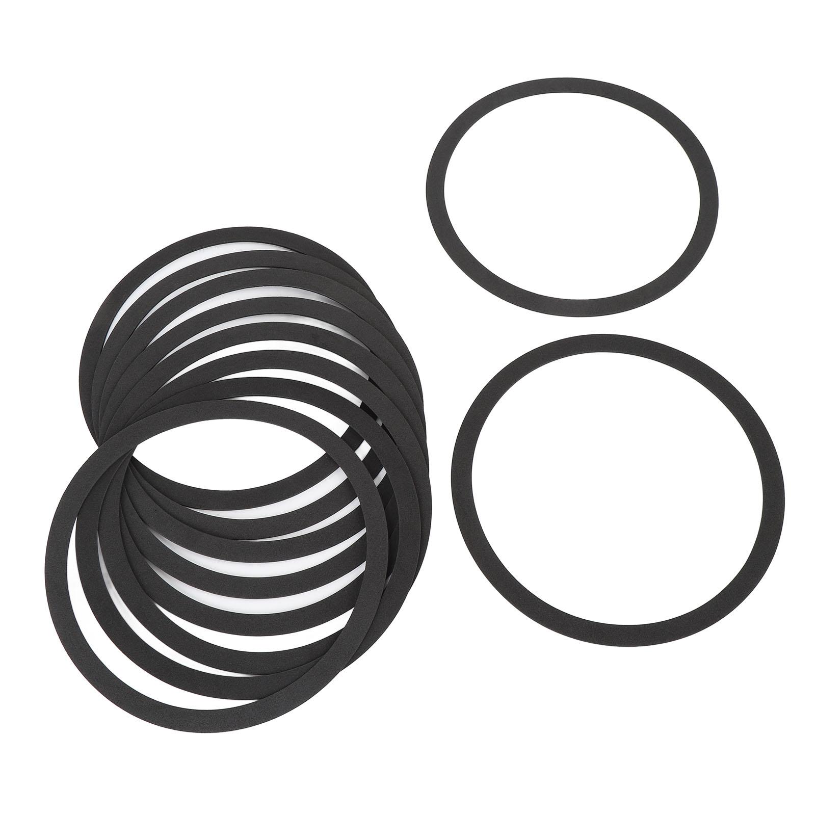 

10 шт. EVA уплотнительных колец для динамиков 210 мм внешний диаметр 184 мм внутренний диаметр 10 мм ширина 2 мм толщина пена для динамика низкочастотника