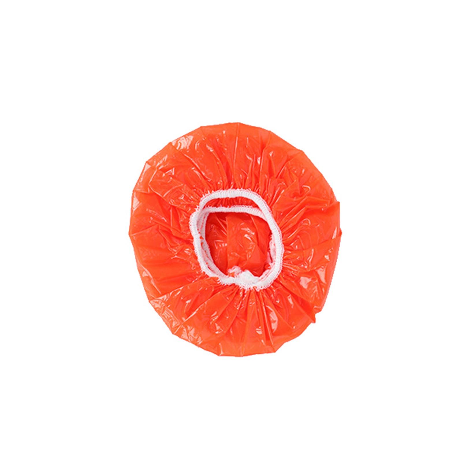 

Pack Of 100 Disposable Smokes Detector Cover Dustproof Fire Alarm Caps Suitable For Kitchen Baking Home Construction Use 16 помаранчевий