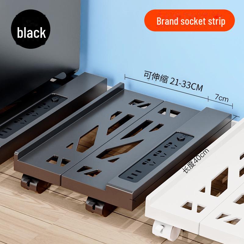 Removable Desktop Computer Chassis Bracket with Adjustable Height for Home or Office Use