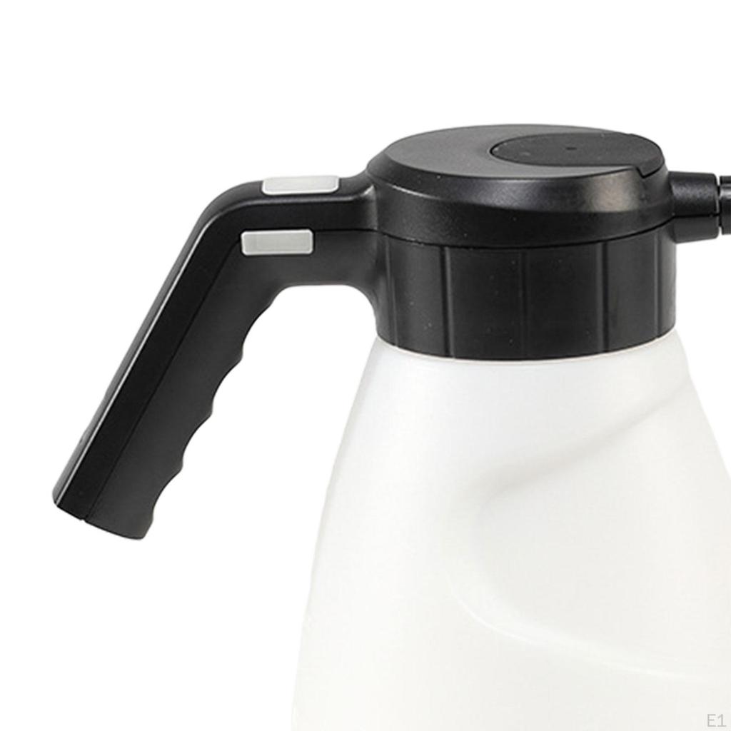 Electric Spray Watering Can 2L Multiuse Portable Home Use Bottle Car Wash Sprayer for Window