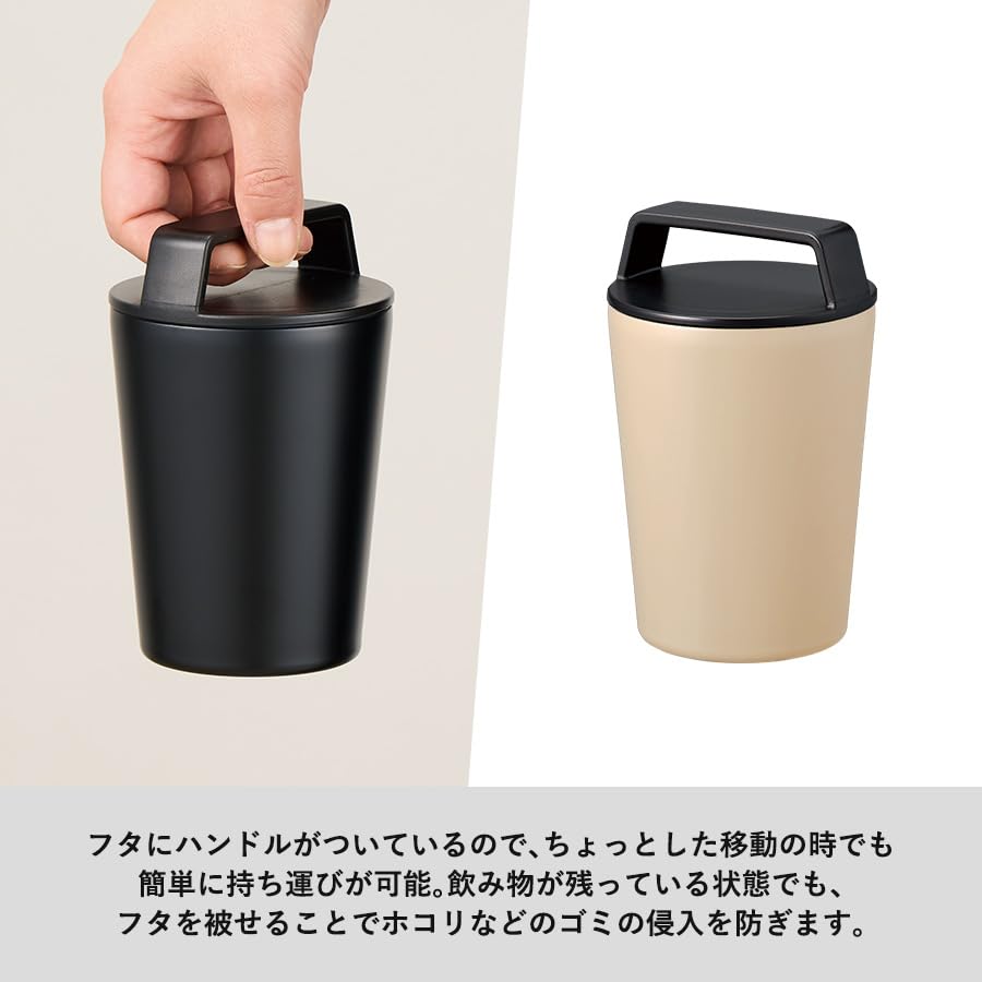 320ml Thermos Stainless Steel Tumbler with Handle  Thermos, Thermos, Stainless Steel, Carry-on, Tumbler, Insulated, ColdHot, Water Bottle with Lid