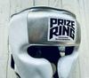 PRIZE RING Headgear L Size "Pro-training" White/Silver