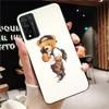 Cute Teddy Bear Beer Phone Case for Huawei Honor 50 10X Lite 20 7A 7C 8X 9X Pro 9A 8A 8S 9S 10i 20S 20lite 7X 10 Lite
