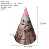 Cute Yodaes Baby Birthday Party Decorations Plate Cup Napkin Balloon Banner for Boys Party Favor Baby Shower Event Supplies Gift