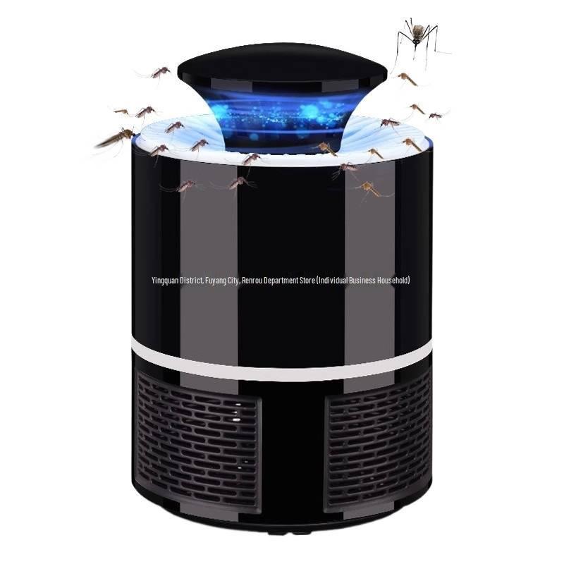Silent Automatic UV Mosquito Killer Lamp - Black Tech Repellent for Bedroom