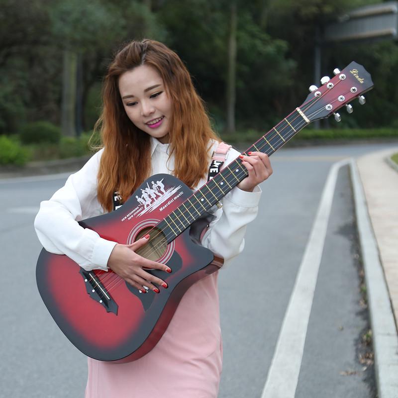 41-Inch Folk Acoustic Guitar for Influencers