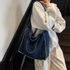 Denim Tote Bag Women Shoulder Bag Crossbody Bag
