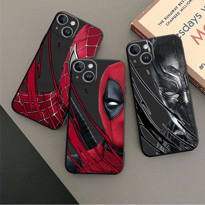 Marvel Spiderman Deadpool Phone Case for Huawei P20 P30 Pro P20 Lite 2018 P30 P40 Lite P Smart 2019 P Smart Z Soft TPU Shell