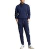 Polo Ralph Lauren Solid Logo Embroidered Plain Knit Crew Neck Pullover Sweater Men Sweater Navy-Blue MNPOKNI16822215-410