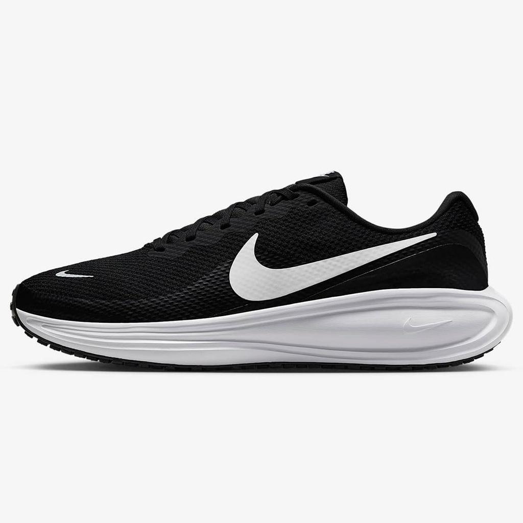 Nike Revolution 8 Size Wide, Black/Black/White, HQ1996-001, 25.5cm