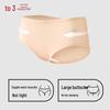 Hongdou Women's Cloud-Feel Cotton Spandex Antibacterial Underwear Multi-Pack