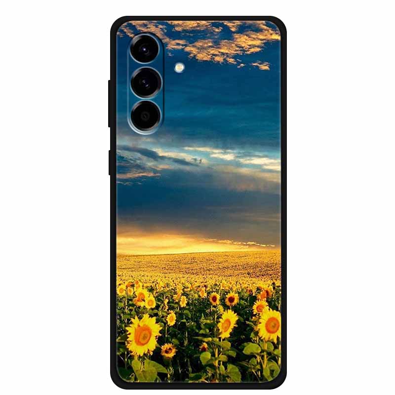 Custodia per Telefono per Samsung Galaxy S26 Custodia Nera in Silicone TPU Cover Posteriori per GalaxyS26 S 26 Custodia SamsungS26 Morbidi Paracolpi Protettivi