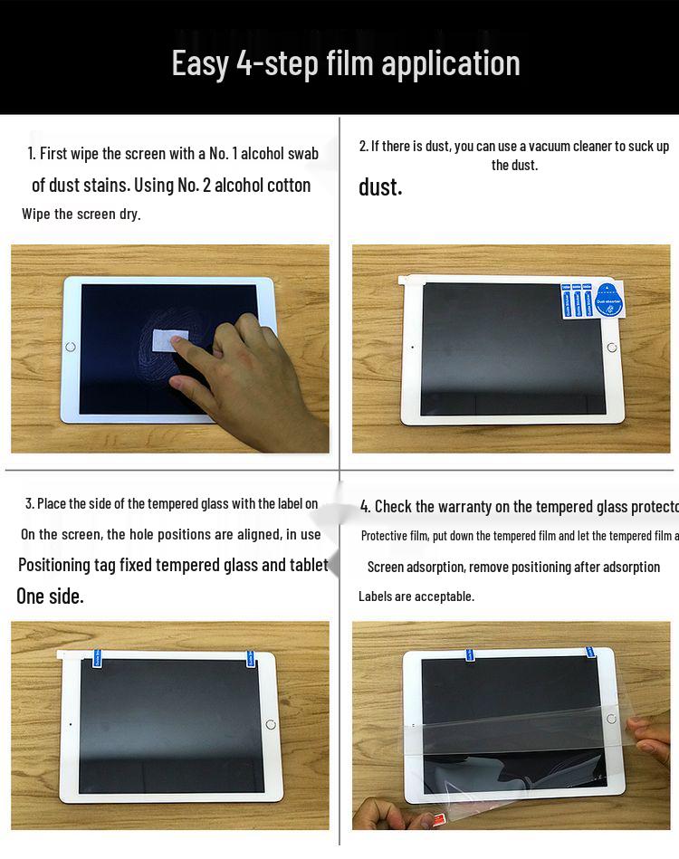 Blackview Mega3 12-inch HD Tempered Glass Screen Protector