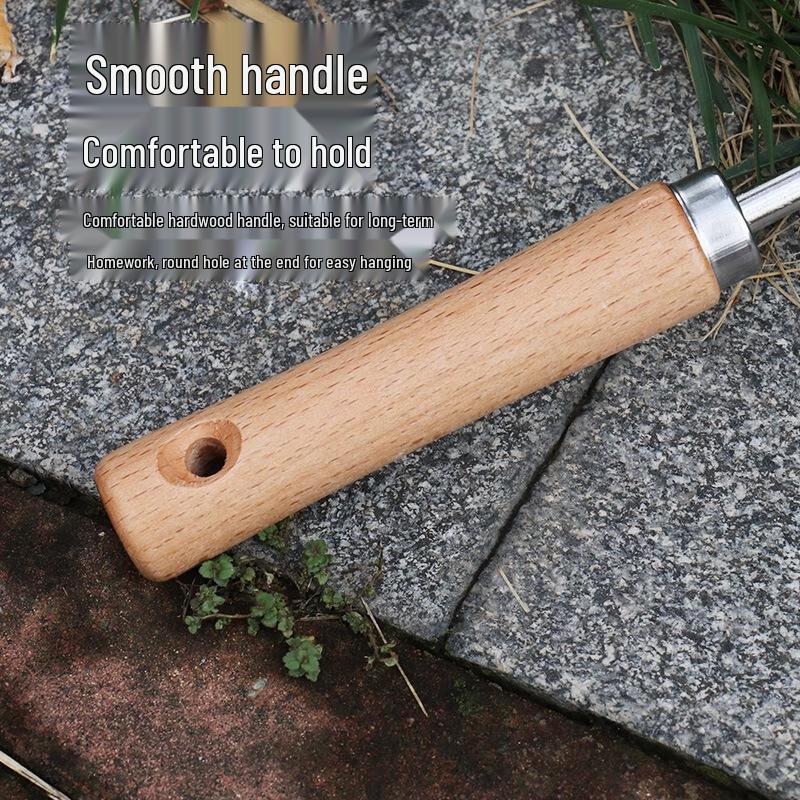 Galvanized Dual-Use Weeding Shovel & Rake