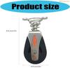 K1AE 2Pcs Strong Rotating Pulley System Gym Equipment Boats Hardware for Outdoor