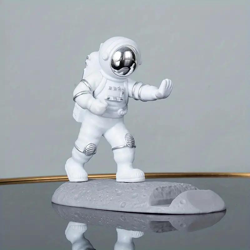 Astronaut Mobile Phone Stand Holder Spaceman Desk Decoration Smartphone Bracket Home Ornaments For iPhone 15 14 Samsung Xiaomi
