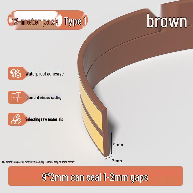 Self-Adhesive Door Window Seal Strip