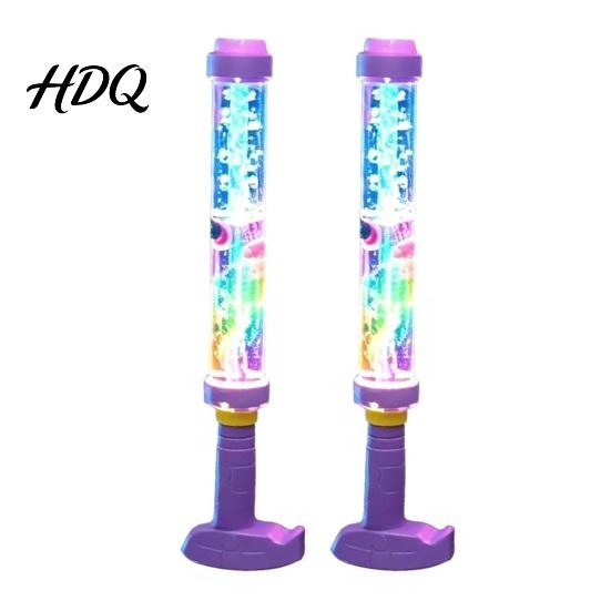 LED Water Sprayer Glowing Rainbow Toy Kids Safe Summer Light Up Toy