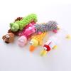 Pet dog toy sound plush toy mop fur shell frog hippo teeth grinding supplies