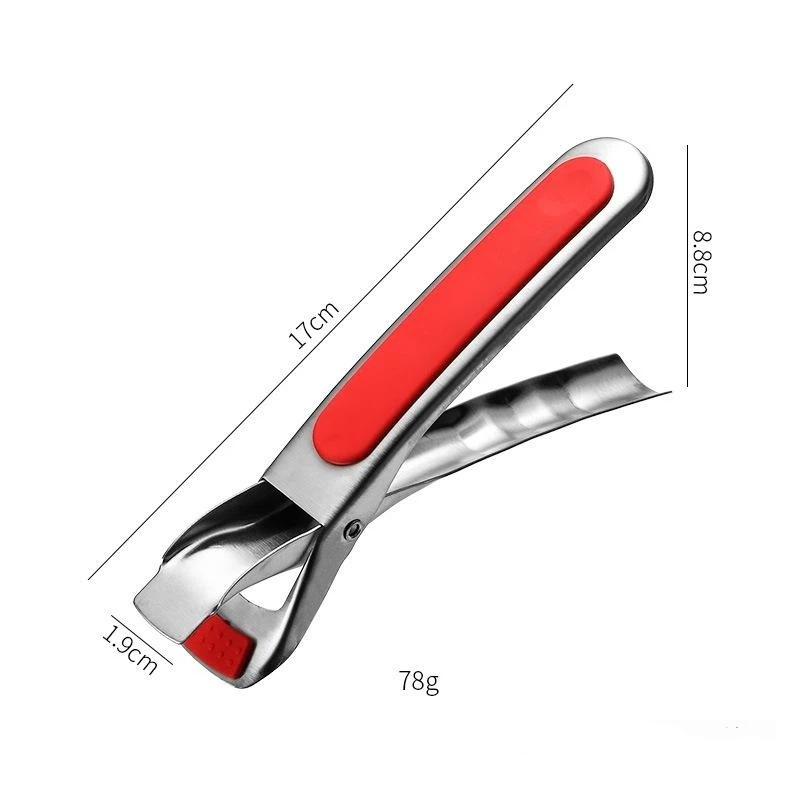 Food Grade Anti Scalding Bowl Clamp Stylish Ergonomic Heat Resistant Gripper for Hot Dishes Plates Kitchen
