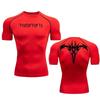 Quick-drying Training Fashion Bodybuilding Summer Comfortable Sports Top Running Sweat Absorbent T-shirt Men's Compression Short-sleeved