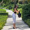 VIONA Pantalones Capri Casuales para Mujer con Lunares Blancos Cintura Alta Moda Pantalones para el Viaje Diario Nuevos Pantalones Capri de Verano para Mujer