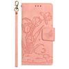 Applicable GalaxyS25EdgeS24FE23 Anti-drop Embossed Mobile Phone Leather Case Samsung S26ULTRA Wallet Protection