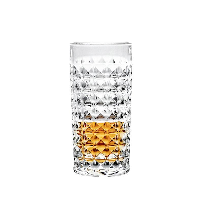 

HeY LiLac 330ML Drinking Glasses Embossed Beaded Glass Cups Heavy Base Water Beer Glasses Water Tumbler for Whiskey Cocktails 330ml чёрный