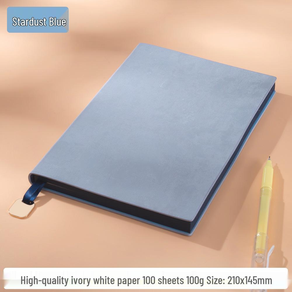 Luxury Sheep Suede Business Notebook with Customizable Logo and Imitation Leather Cover