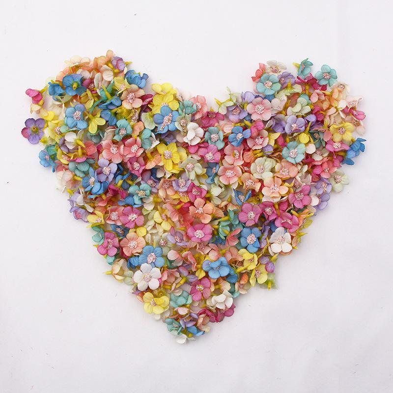

50/100/200pcs 2cm Mini Gerbera Silk Flower Multi color Daisy Flower Head Artificial Flower DIY Accessories Home Wedding Decor 2cm 50pcs