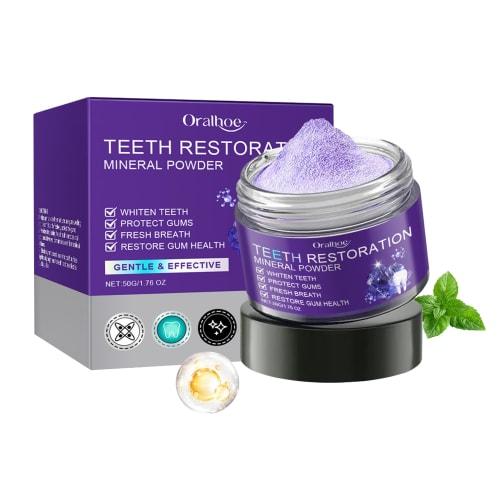 

Toothpaste, Tooth Whitening Powder, Teeth Whitening Powder, Effective for Strengthening Teeth and Gums, Teeth Whitening Mineral Powder, Bad Breath Car