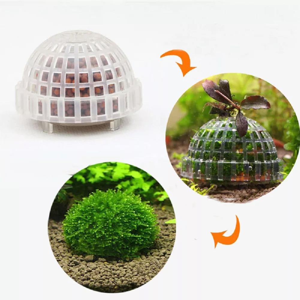 Plastic Aquarium Moss Ball Filter Aquatic Pet Supplies Decorations For Shrimps Fish Tank Pet Products Fish Tank Decoration