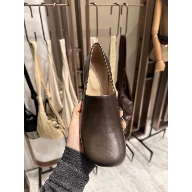 

Round-toe Single Shoes with Thick Heels, New Style, Niche Shoes for Women 40 коричневий