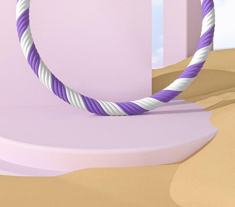 Adult Thickened Hula Hoop for High-Efficiency Fat Burning and Body Sculpting – Slimming Tummy and Waist Sponge, Comfortable for Female Exercise