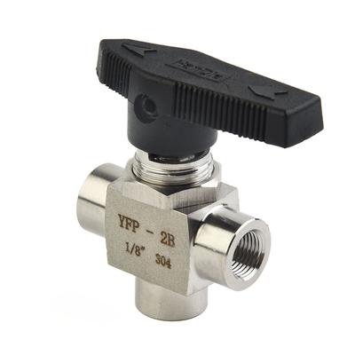 304 Stainless Steel Ball Valve BSPP G1/2 High Pressure