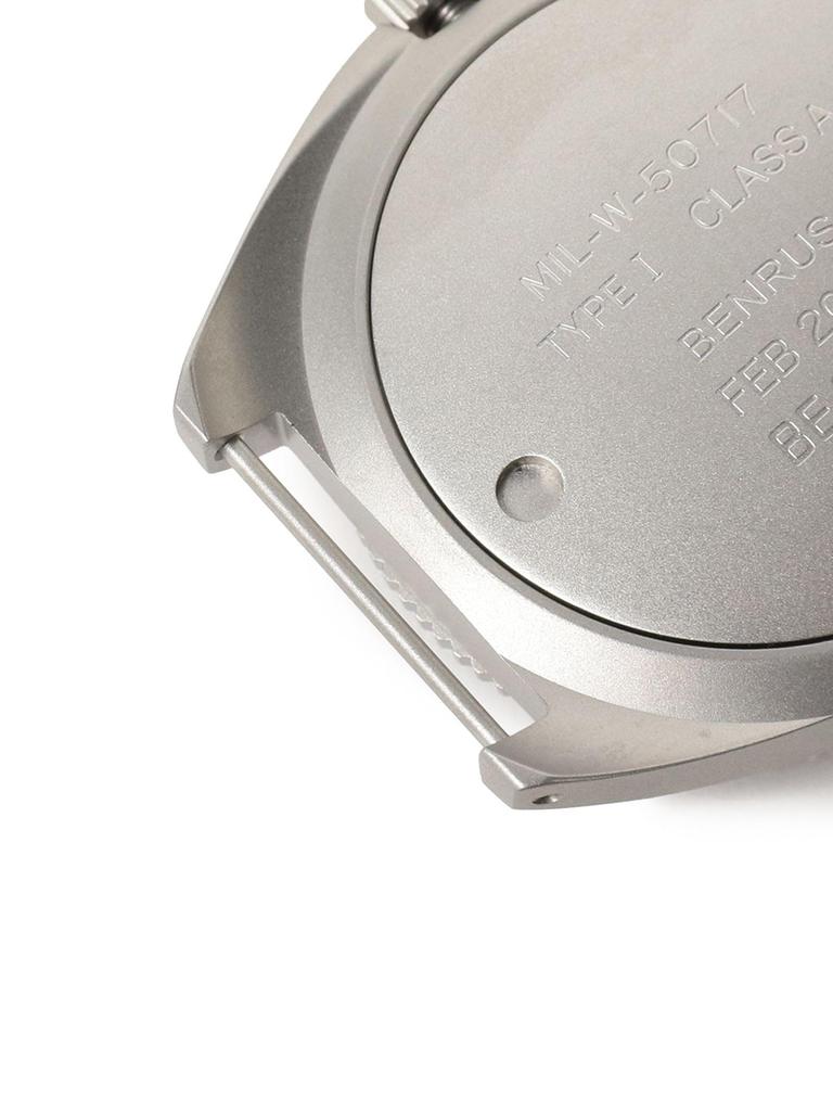 [BEAMS 100 Masterpieces] [BEAMS PLUS] BENRUS x BEAMS PLUS Special Edition TYPE I Men's Watch, SILVER FREE, 38480003707