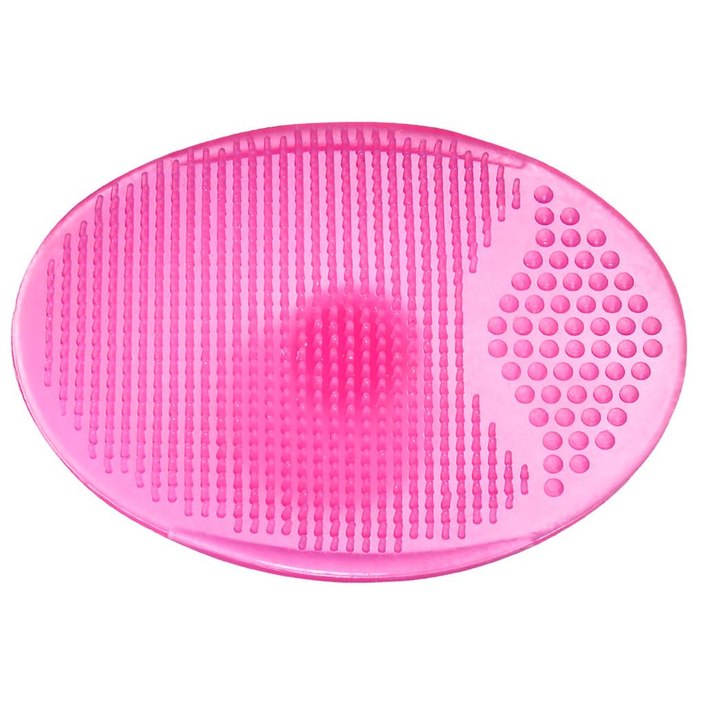 Baby Cleaning Bathing Brush Silicone Massage Wash Pad Shampoo Comb Soft Blackhead Remover Shower